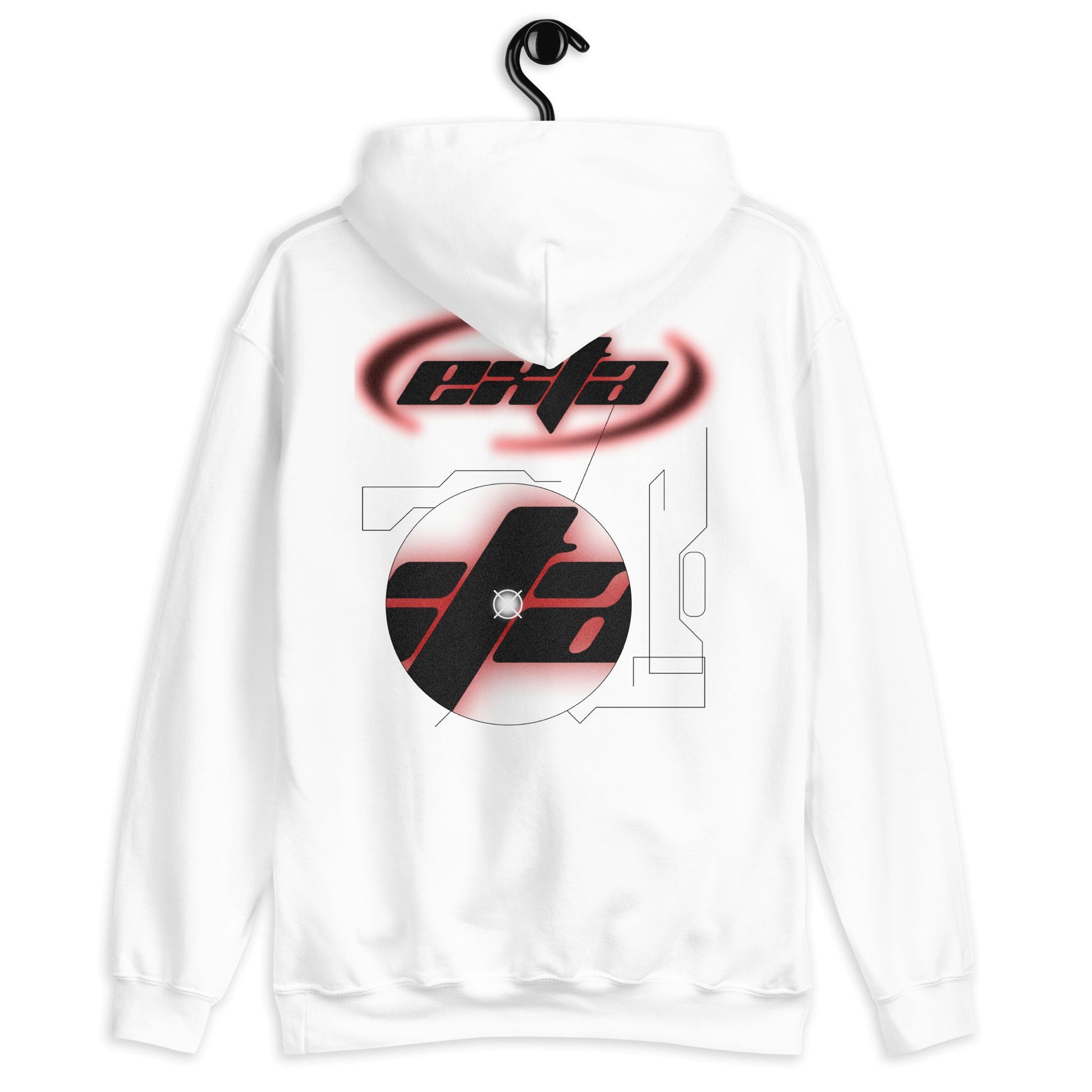 "Futuristic" Heavyweight Hoodie - exta